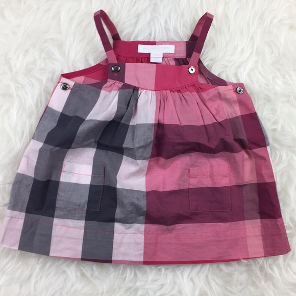 Burberry Dresses Burberry Children Baby Girls Dress 6 Month Poshmark